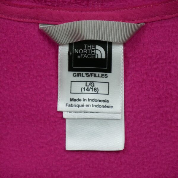Veste polaires enfant manches longues rose The North Face Col Rond QWE0477