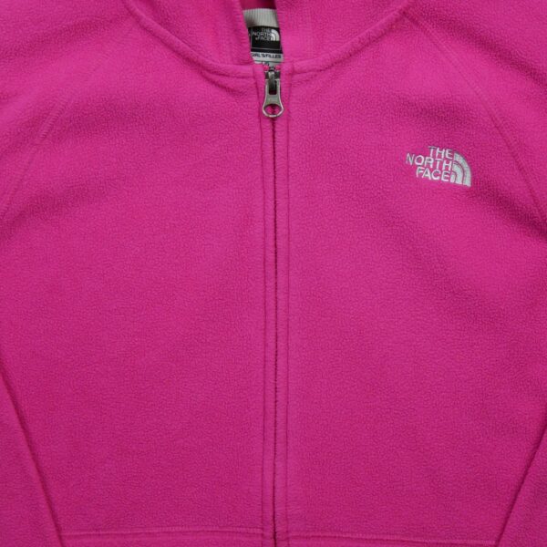 Veste polaires enfant manches longues rose The North Face Col Rond QWE0477