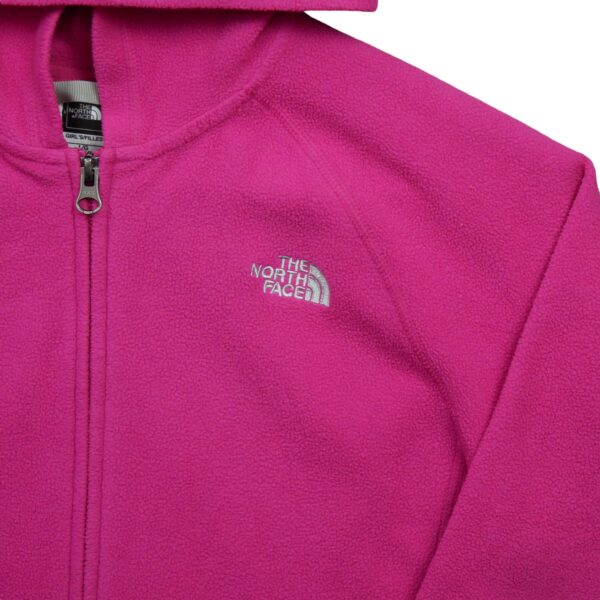 Veste polaires enfant manches longues rose The North Face Col Rond QWE0477