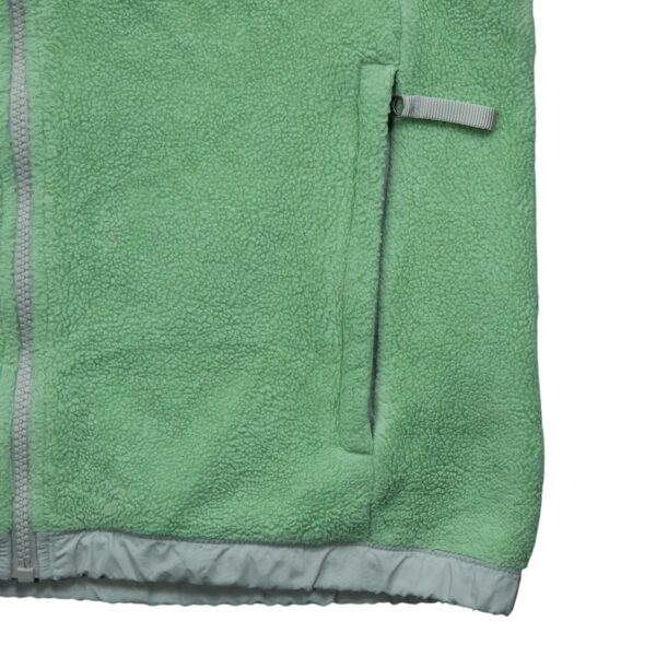 Veste polaires enfant manches longues vert The North Face Col Montant QWE3158