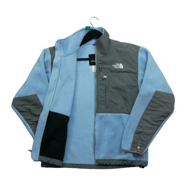 Veste polaires femme manches longues bleu clair The North Face Col Montant QWE0109