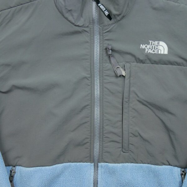 Veste polaires femme manches longues bleu clair The North Face Col Montant QWE0109