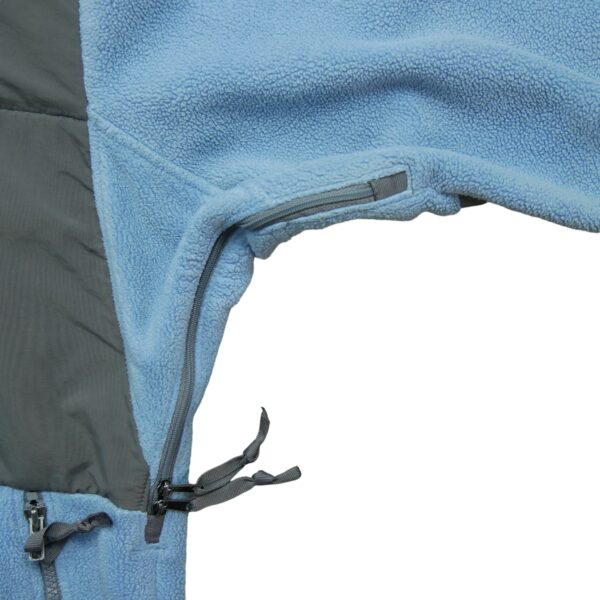 Veste polaires femme manches longues bleu clair The North Face Col Montant QWE0109
