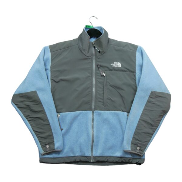 Veste polaires femme manches longues bleu clair The North Face Col Montant QWE0109