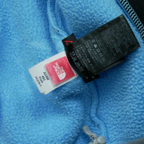 Veste polaires femme manches longues bleu clair The North Face Col Montant QWE0486