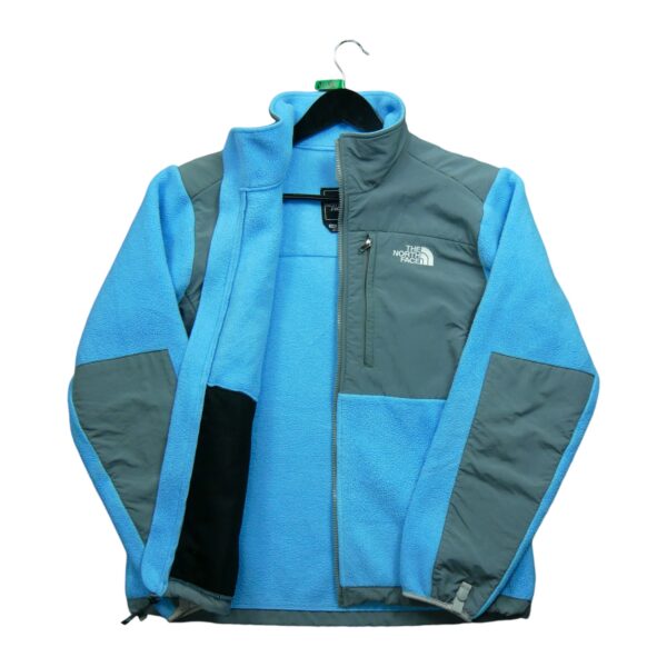 Veste polaires femme manches longues bleu clair The North Face Col Montant QWE0486