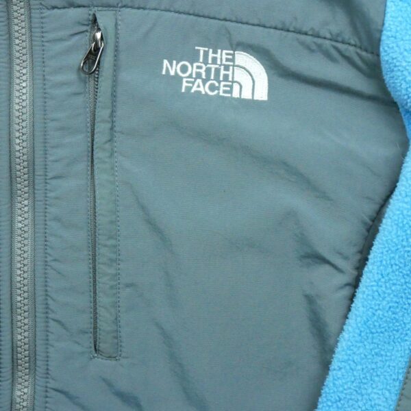 Veste polaires femme manches longues bleu clair The North Face Col Montant QWE0486
