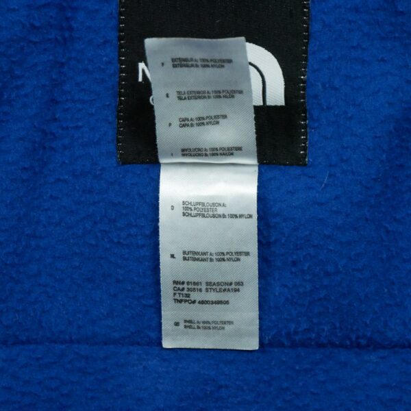 Veste polaires femme manches longues bleu The North Face Col Montant QWE0390