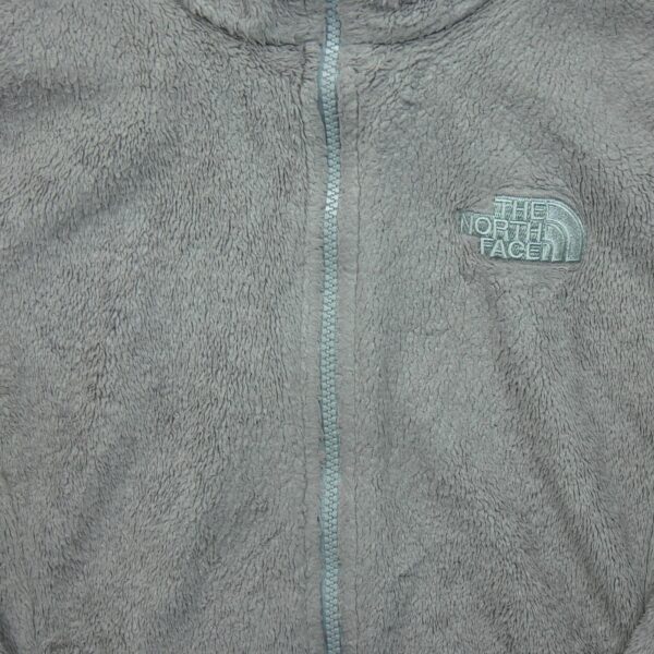 Veste polaires femme manches longues gris The North Face Col Montant QWE0089
