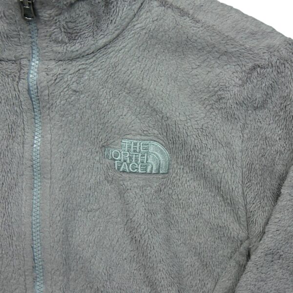 Veste polaires femme manches longues gris The North Face Col Montant QWE0089