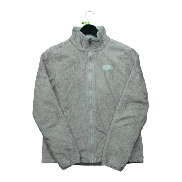 Veste polaires femme manches longues gris The North Face Col Montant QWE0089