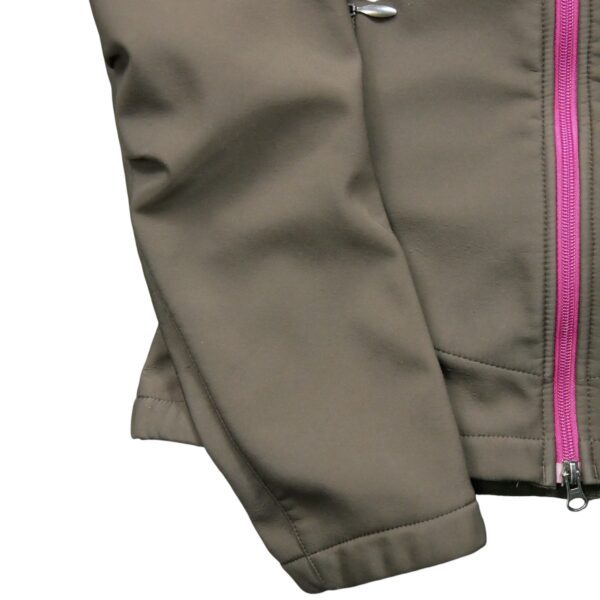Veste polaires femme manches longues marron Nike Col Montant QWE0418