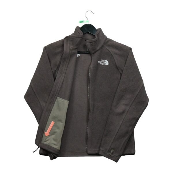 Veste polaires femme manches longues marron The North Face Col Montant QWE0556