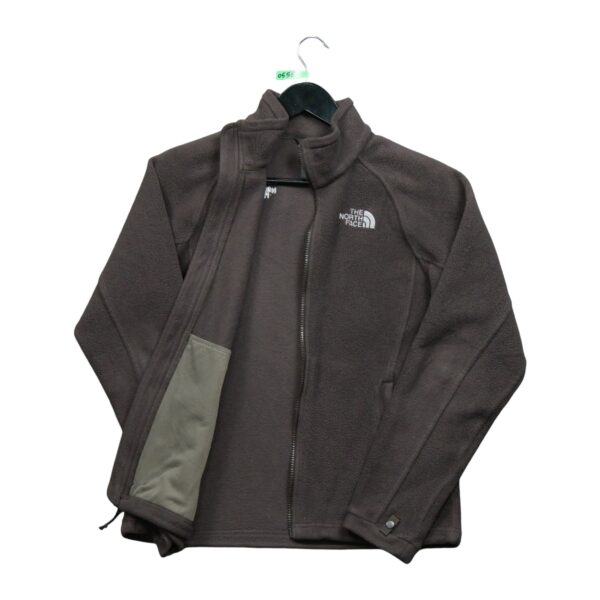 Veste polaires femme manches longues marron The North Face Col Montant QWE0556