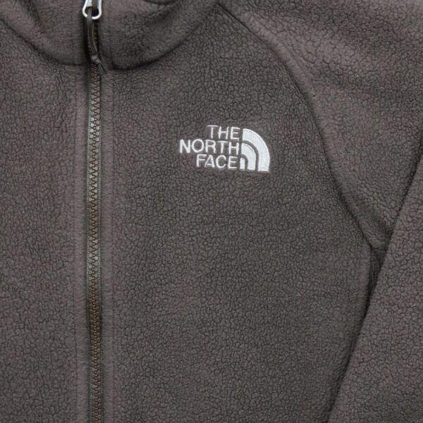 Veste polaires femme manches longues marron The North Face Col Montant QWE0556