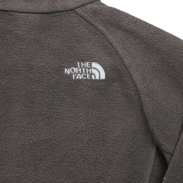 Veste polaires femme manches longues marron The North Face Col Montant QWE0556