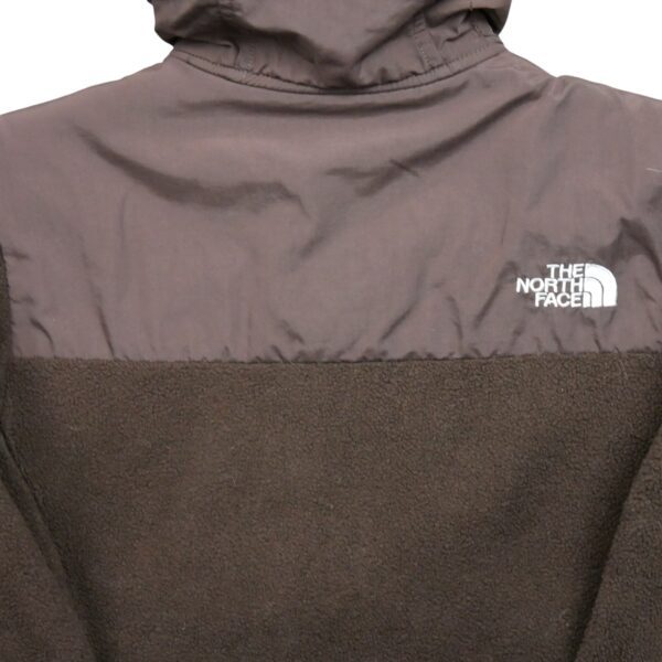 Veste polaires femme manches longues marron The North Face Col Montant QWE2244
