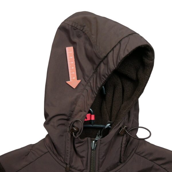 Veste polaires femme manches longues marron The North Face Col Montant QWE2244