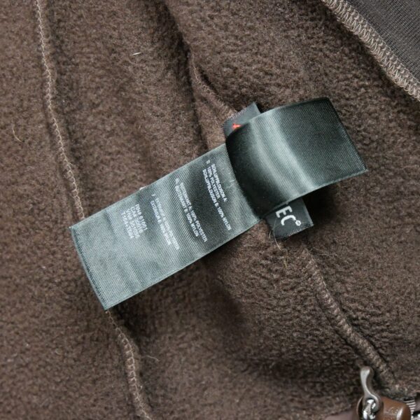 Veste polaires femme manches longues marron The North Face Col Montant QWE2244
