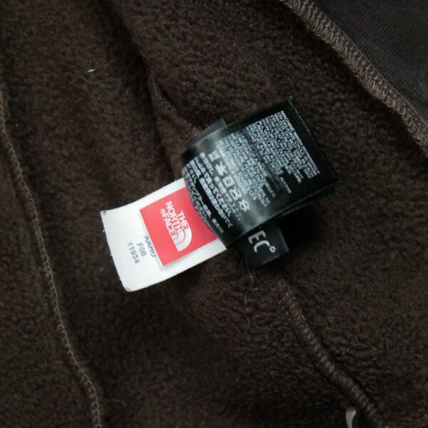 Veste polaires femme manches longues marron The North Face Col Montant QWE2244