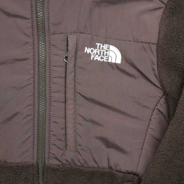 Veste polaires femme manches longues marron The North Face Col Montant QWE2244
