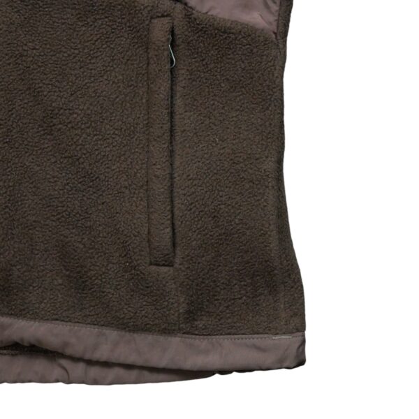 Veste polaires femme manches longues marron The North Face Col Montant QWE2244