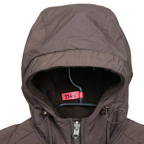 Veste polaires femme manches longues marron The North Face Col Montant QWE2244
