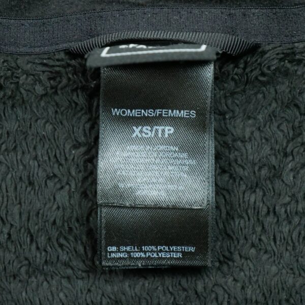 Veste polaires femme manches longues noir The North Face Col Montant QWE3297