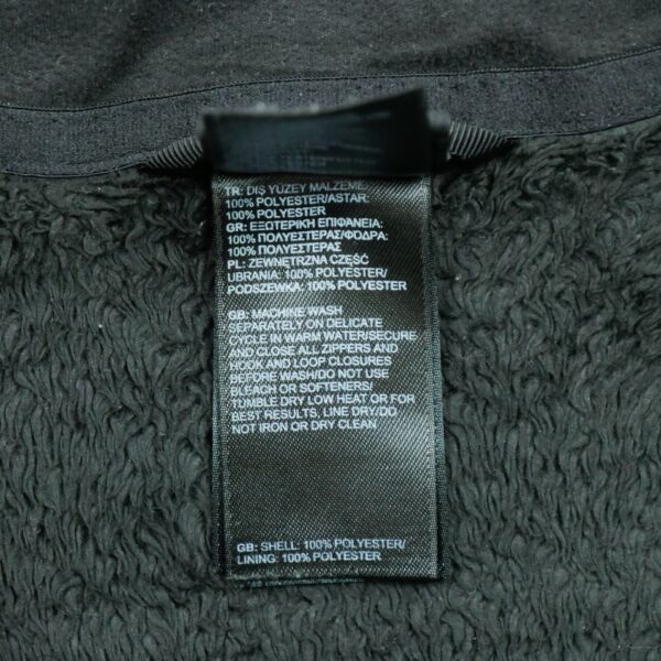Veste polaires femme manches longues noir The North Face Col Montant QWE3297