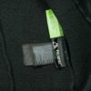 Veste polaires femme manches longues noir The North Face Col Montant QWE3487