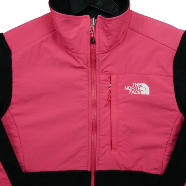Veste polaires femme manches longues rose The North Face Col Montant QWE0176