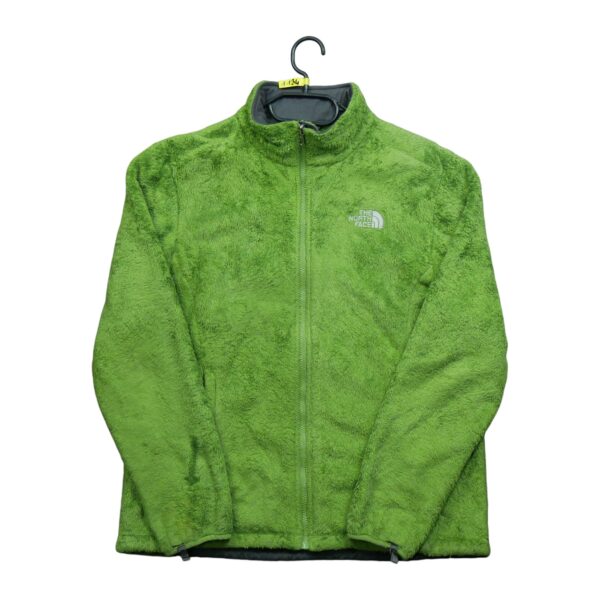 Veste polaires femme manches longues vert The North Face Col Montant QWE1134