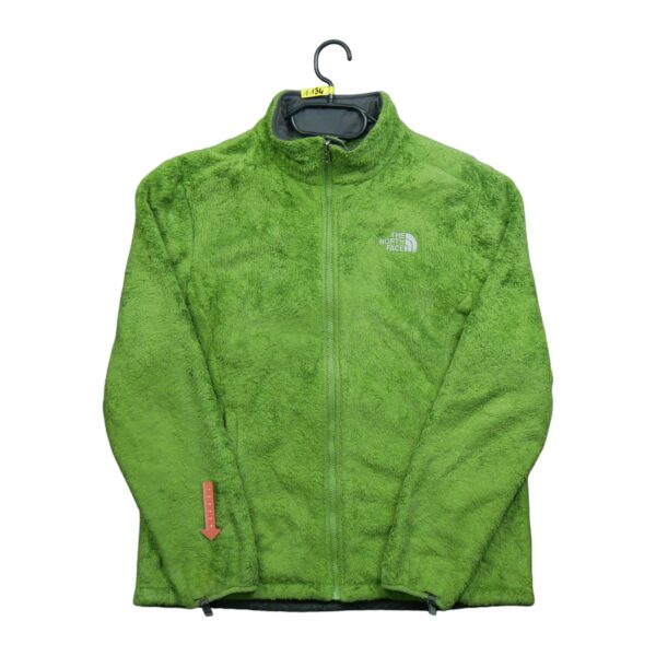 Veste polaires femme manches longues vert The North Face Col Montant QWE1134