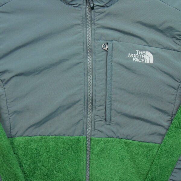 Veste polaires femme manches longues vert The North Face Col Montant QWE3123