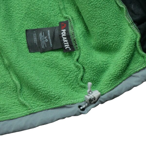 Veste polaires femme manches longues vert The North Face Col Montant QWE3123