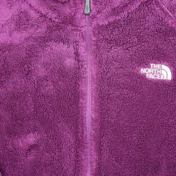 Veste polaires femme manches longues violet The North Face Col Montant QWE3719