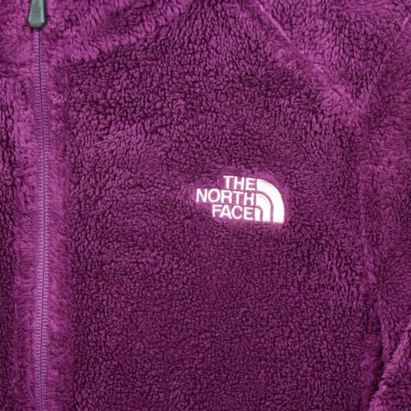Veste polaires femme manches longues violet The North Face Col Montant QWE3719