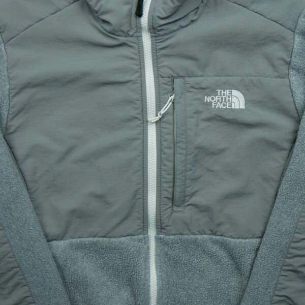 Veste polaires homme manches longues gris The North Face Col Montant QWE1153