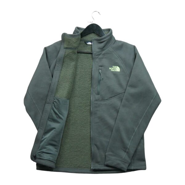 Veste polaires homme manches longues gris The North Face Col Montant QWE3148