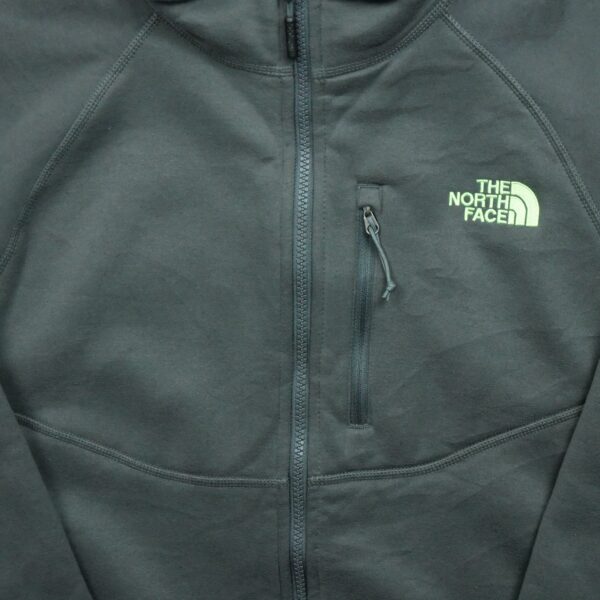 Veste polaires homme manches longues gris The North Face Col Montant QWE3148