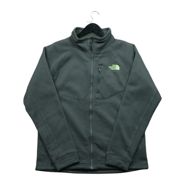 Veste polaires homme manches longues gris The North Face Col Montant QWE3148