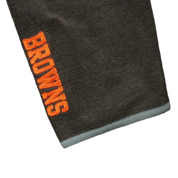 Veste polaires homme manches longues marron NFL Team Apparel Col Montant Equipe Cleveland Browns QWE1537