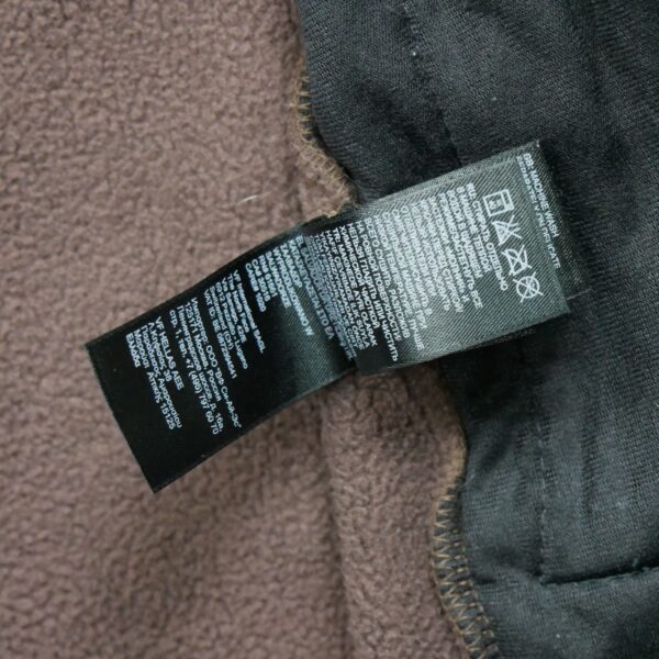Veste polaires homme manches longues marron The North Face Col Montant QWE0545