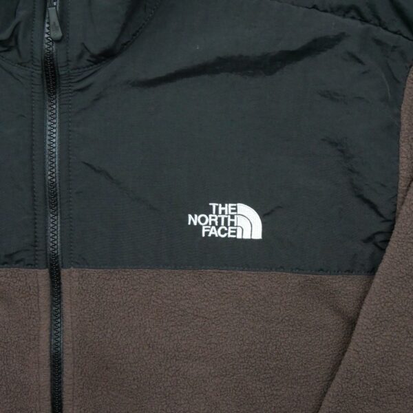 Veste polaires homme manches longues marron The North Face Col Montant QWE0545