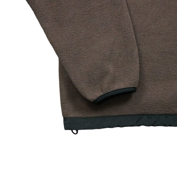 Veste polaires homme manches longues marron The North Face Col Montant QWE0545