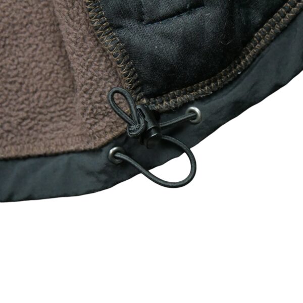 Veste polaires homme manches longues marron The North Face Col Montant QWE0545