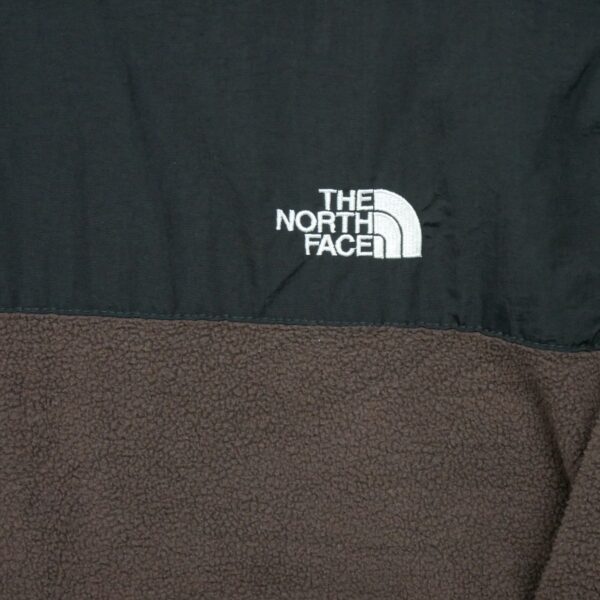 Veste polaires homme manches longues marron The North Face Col Montant QWE0545