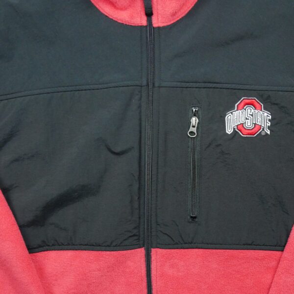 Veste polaires homme manches longues noir Columbia Col Montant Equipe Ohio State QWE3378