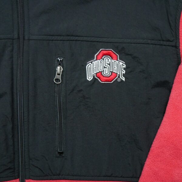 Veste polaires homme manches longues noir Columbia Col Montant Equipe Ohio State QWE3378
