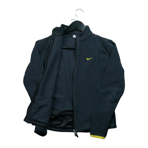 Veste polaires homme manches longues noir Nike Col Montant QWE3320
